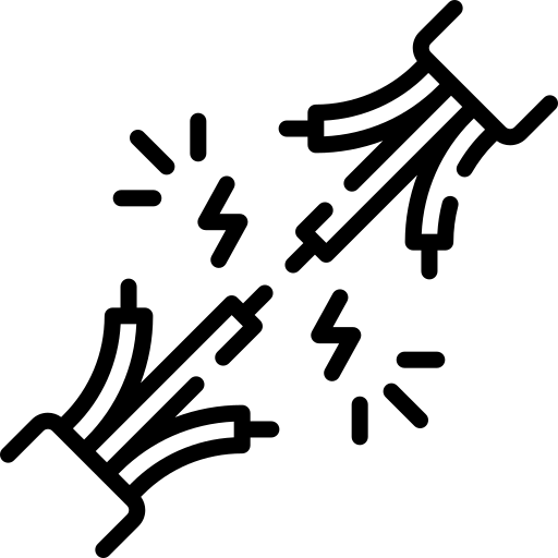Zerstörung von Haus und Technik von Ratten